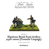 Napoleonic British Royal Artillery 9-pdr cannon (Peninsular Campaign)